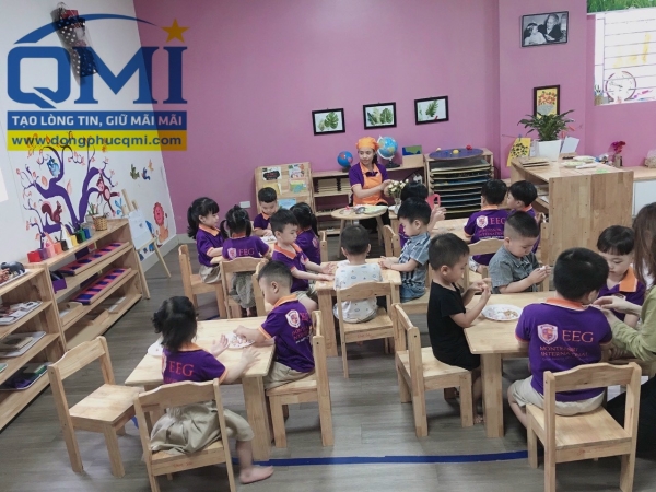 Đồng phục mầm non - Đồng Phục QMI - Công Ty TNHH MTV Sản Xuất Và Thương Mại Quang Minh - QMI